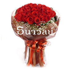 Bouquet of 36 red roses