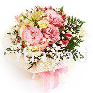 The pretty pink bouquet